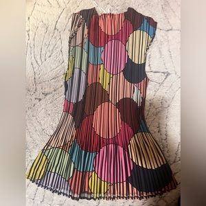 Multi color 100% polyester blouse